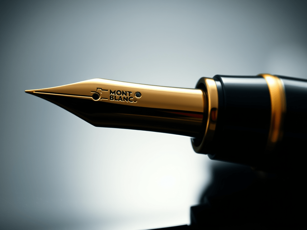 The history of Montblanc luxury pen