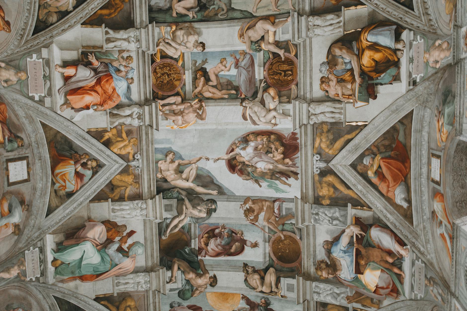 michelangelo s sistine chapel ceiling fresco