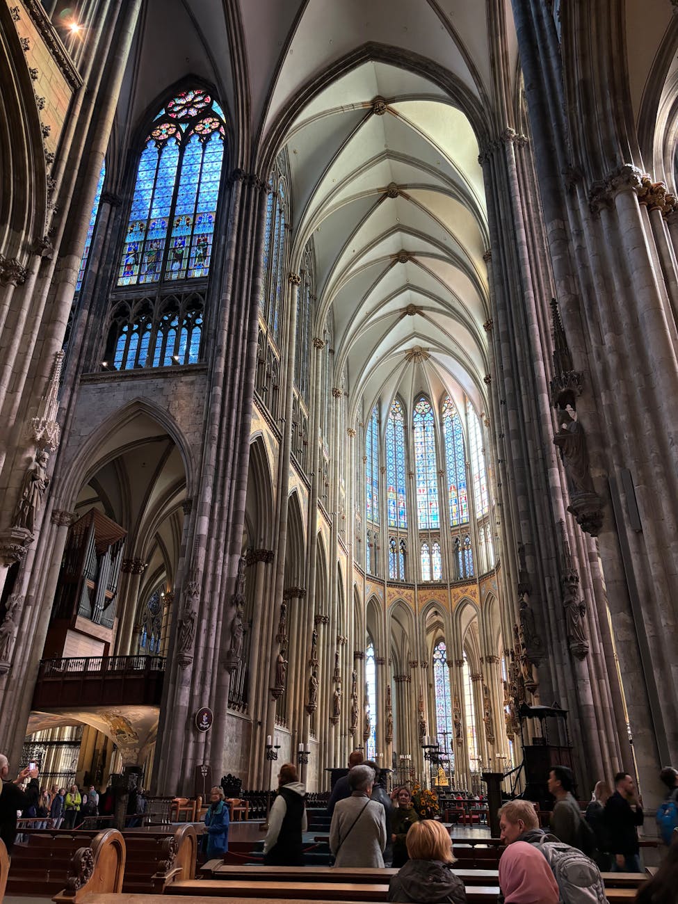 stunning interior of cologne cathedral