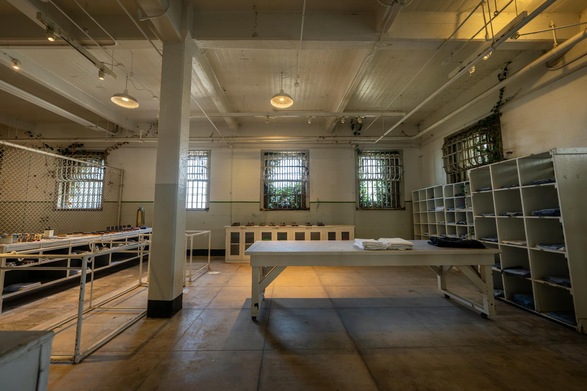 exhibition in alcatraz prison