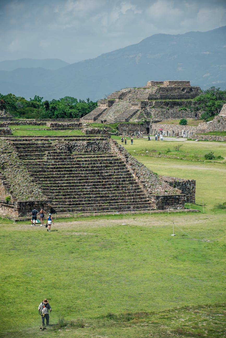 ruins of pyramid of the sun