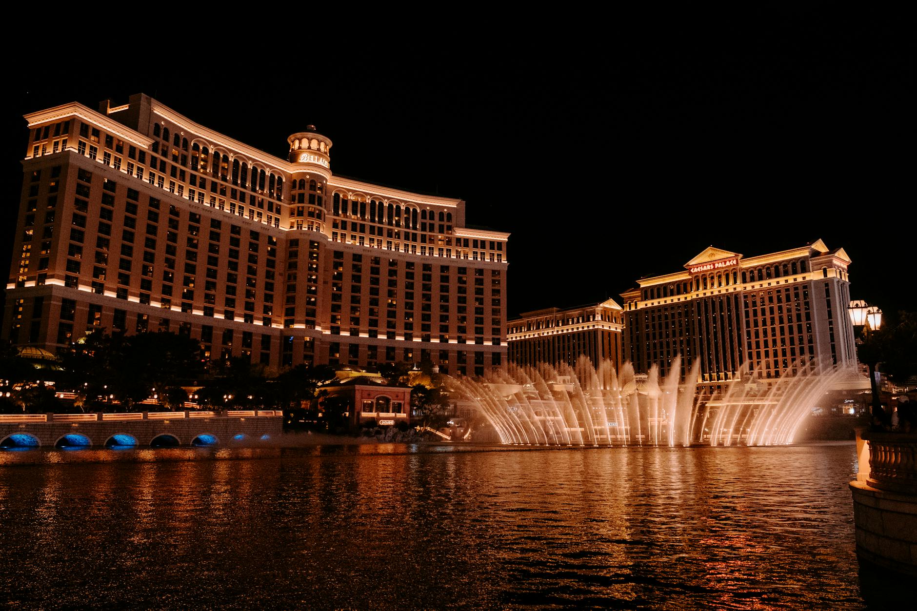 bellagio fountain show