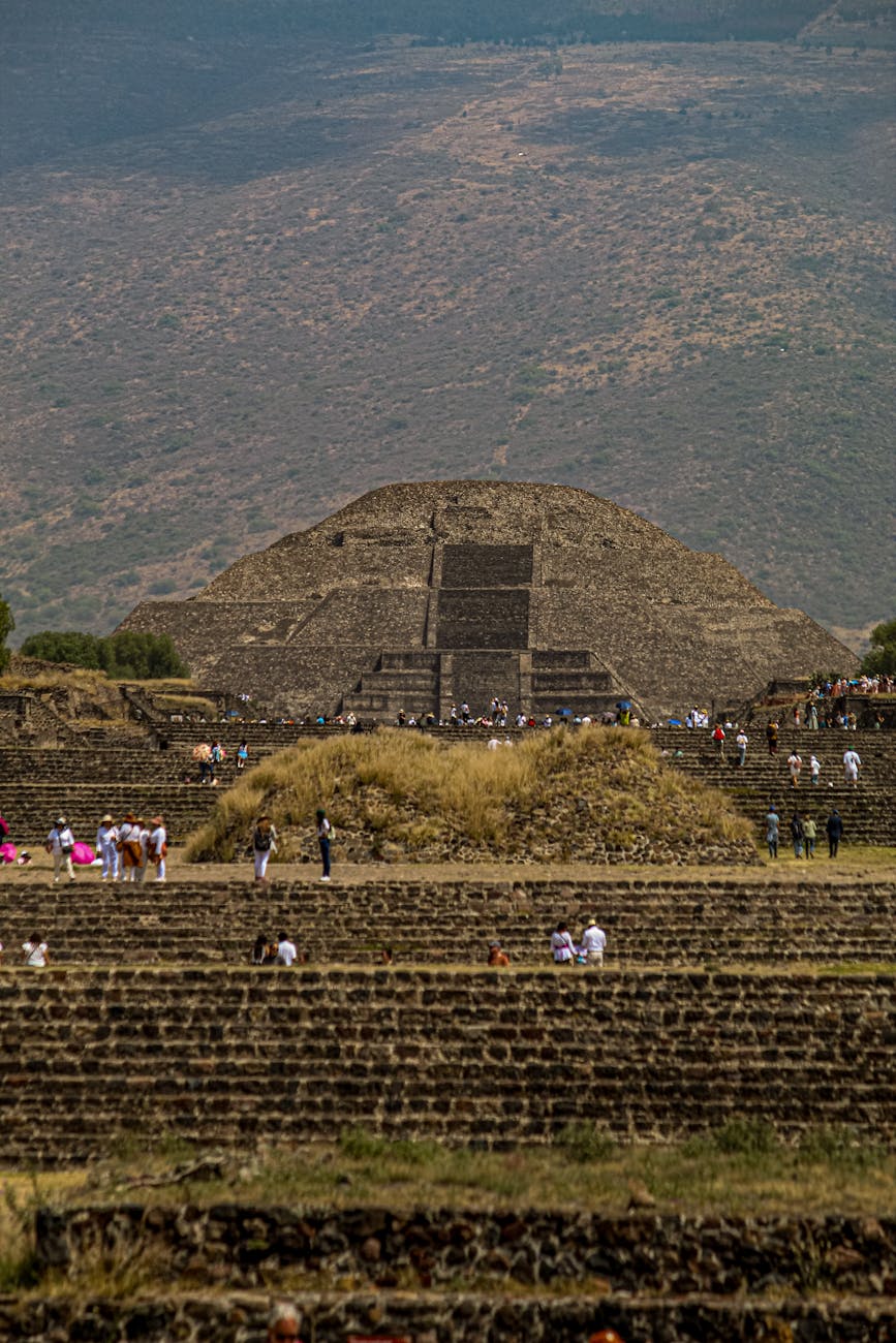 exploring the pyramid of the moon in teotihuacan