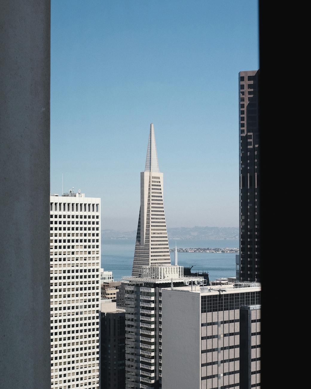 city skyline under blue sky