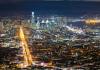 captivating night view of san francisco skyline