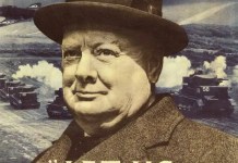 Winston Churchill motivation poster, 1940