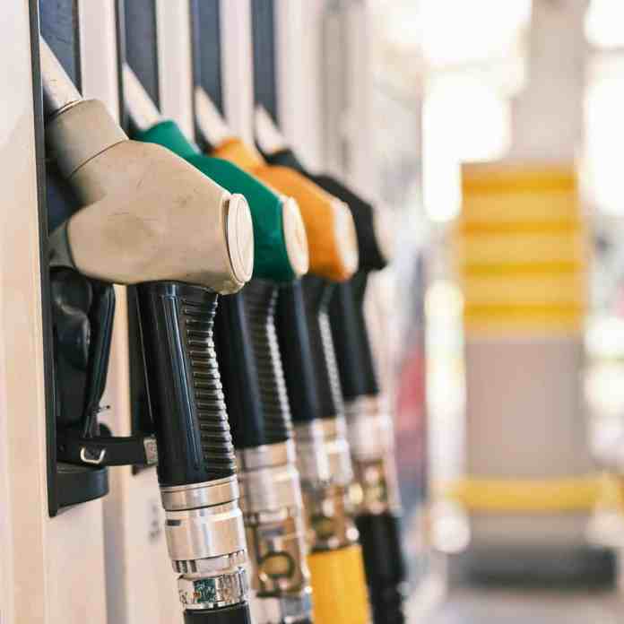 photo of gas pumps
