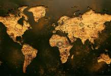 world map illustration