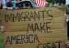 immigration rally sign in baltimore maryland