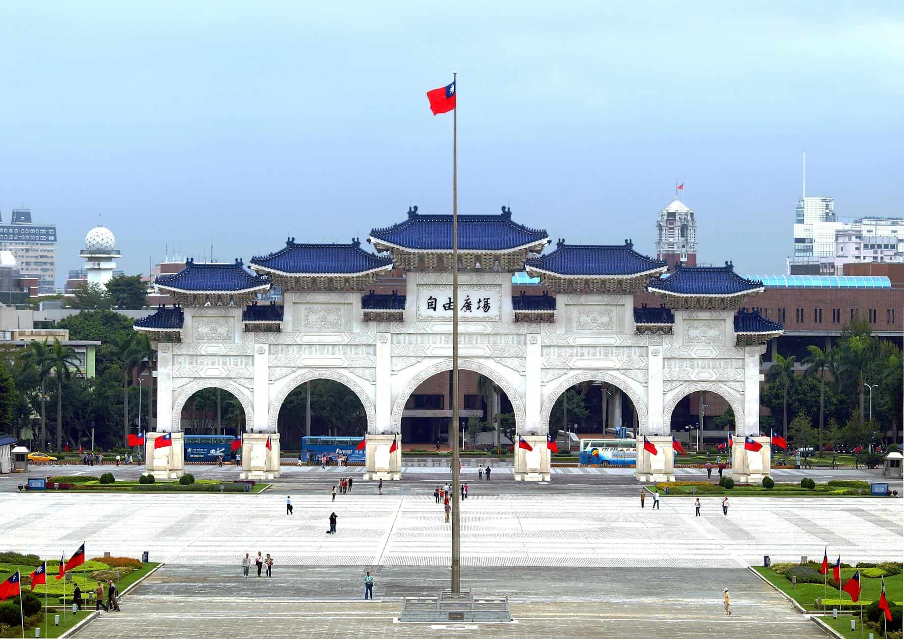 the liberty square in taiwan